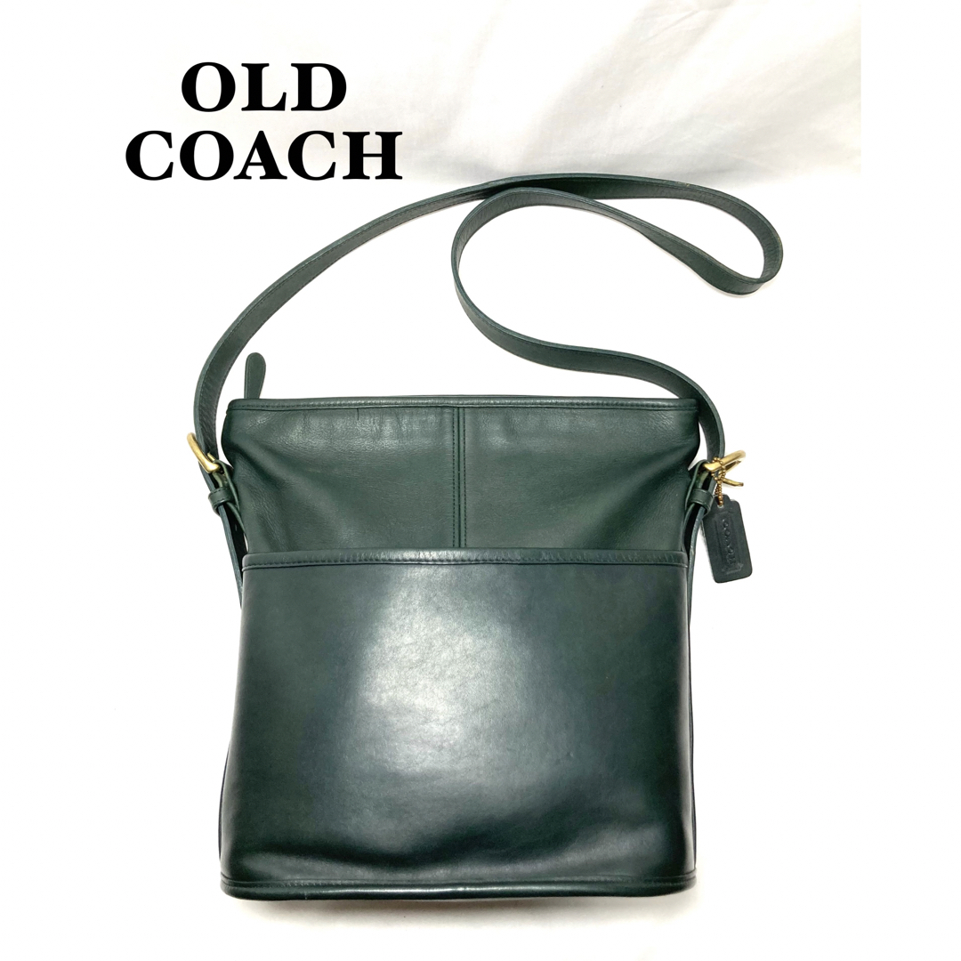 COACH(コーチ)の【美品】COACH オールドコーチ　ショルダーバッグ　USA製　H5C-4153 レディースのバッグ(ショルダーバッグ)の商品写真