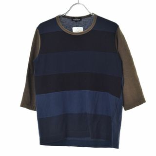 コムデギャルソン(COMME des GARCONS)の【COMMEdesGARCONSTRICOT】TN-T016 七分袖カットソー(カットソー(長袖/七分))