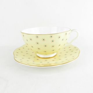 ウェッジウッド(WEDGWOOD)の美品 WEDGWOOD ウェッジウッド ポルカドット ティーカップ＆ソーサー SY9360Q (グラス/カップ)