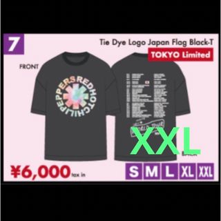 東京限定 レッチリ 東京ドーム2024 ツアーTシャツ 来日公演グッズ　XXL(Tシャツ/カットソー(半袖/袖なし))