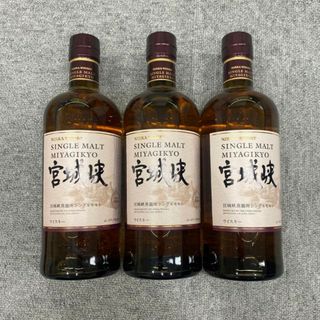 ニッカウヰスキー - 【新品・未開封】シングルモルト 宮城峡 45度 700ml/3本セット