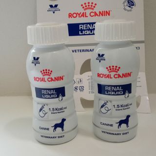 ロイヤルカナン(ROYAL CANIN)のロイヤルカナン犬用腎臓サポートリキッド200ml2本、テルモシリンジ20ml2本(犬)