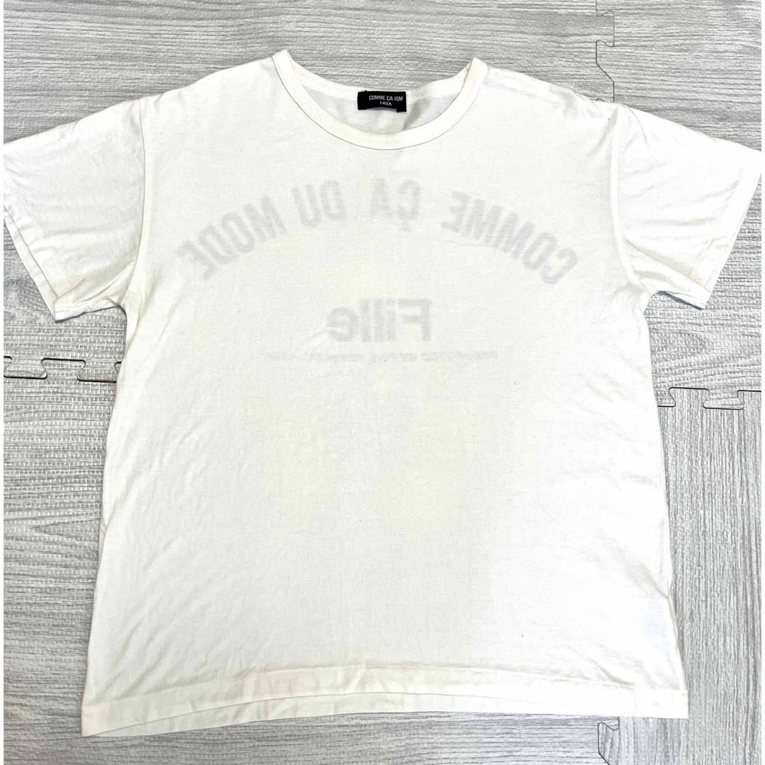 美品 COMME CA du MODE Tシャツ 140cm 子ども レディース レディースのトップス(Tシャツ(半袖/袖なし))の商品写真