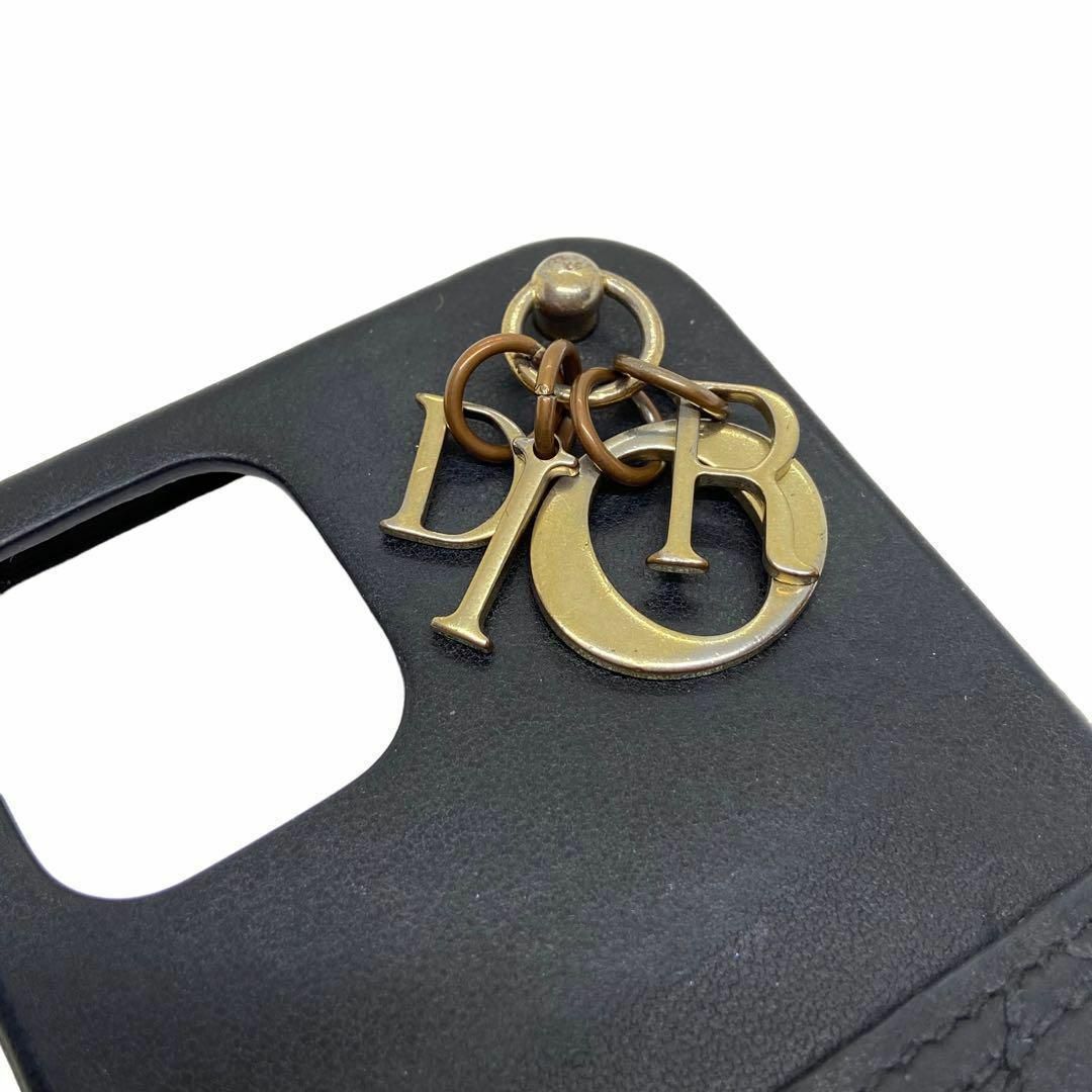 Christian Dior ディオールiPhone12/Proケース ブラック Christian Dior ディオールiPhone12/Proケース ブラック