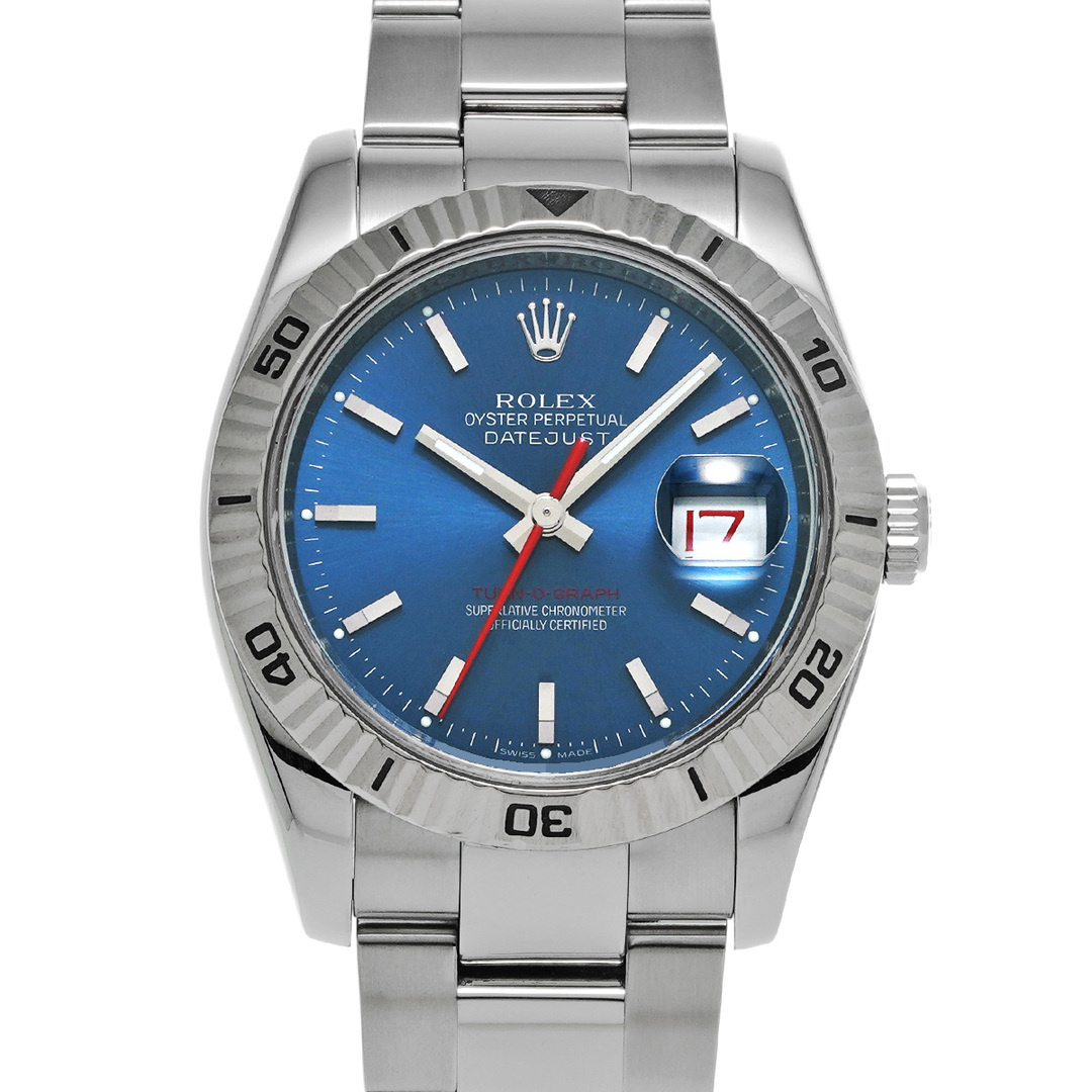 ROLEX(ロレックス)の中古 ロレックス ROLEX 116264 D番(2005年頃製造) ブルー メンズ 腕時計 メンズの時計(腕時計(アナログ))の商品写真