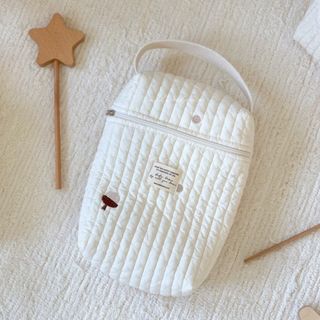 【可愛い】マザーズバック　韓国　刺繍　どんぐり　ベビー　キッズ　幼児　新品☆(トートバッグ)