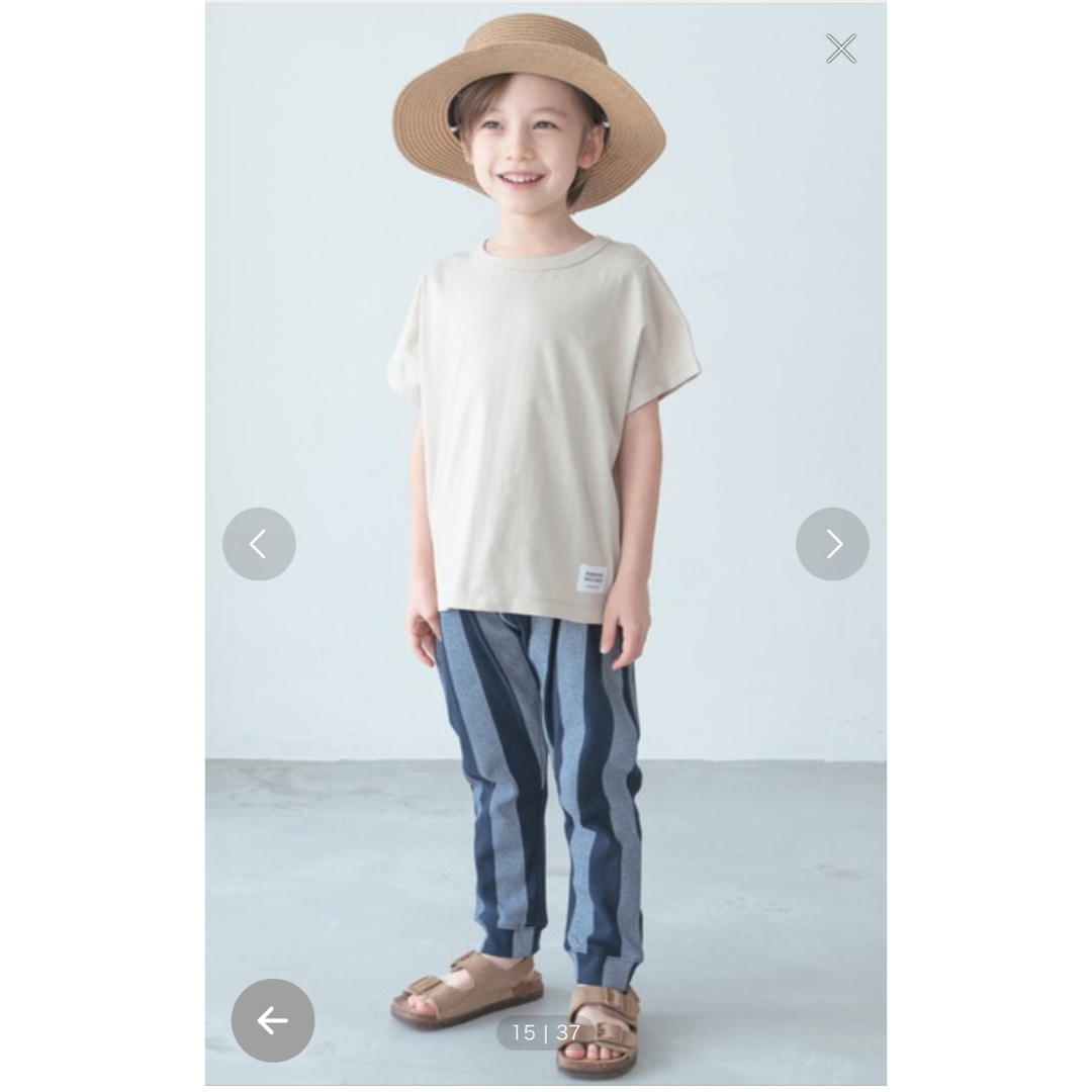 pairmanon(ペアマノン)のTシャツ　2枚セット　 キッズ/ベビー/マタニティのキッズ服男の子用(90cm~)(Tシャツ/カットソー)の商品写真