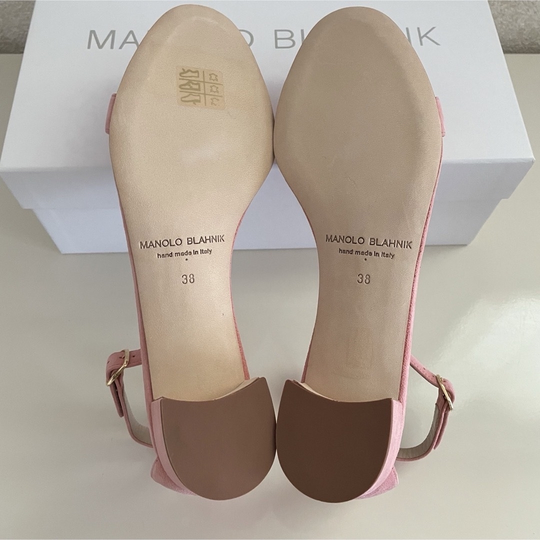 MANOLO BLAHNIK(マノロブラニク)のMANOLO BLAHNIK CHAFLAHI サンダル drawer 新品同様 レディースの靴/シューズ(サンダル)の商品写真