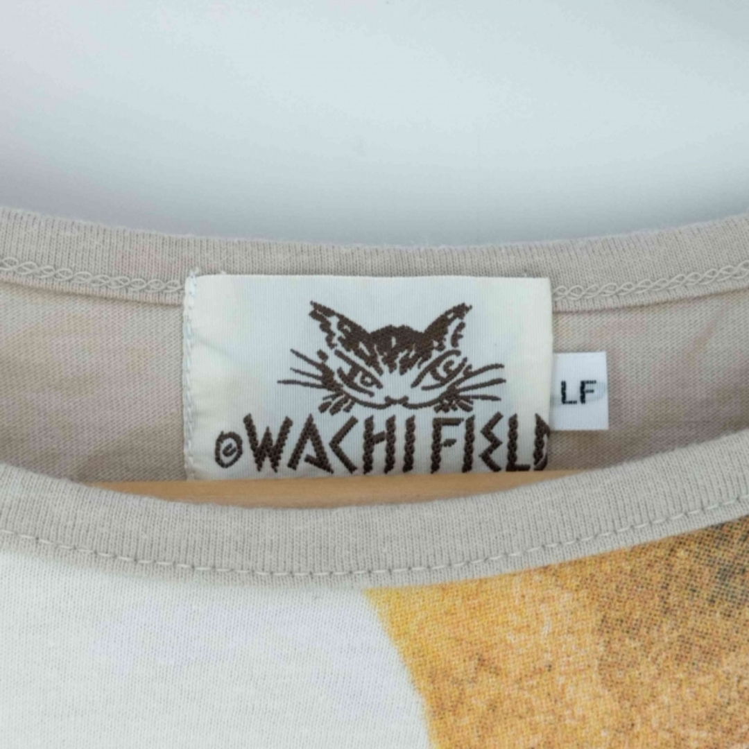 WACHIFIELD(フルギ) フロントプリント ボートネックTシャツ トップス レディースのトップス(Tシャツ(半袖/袖なし))の商品写真