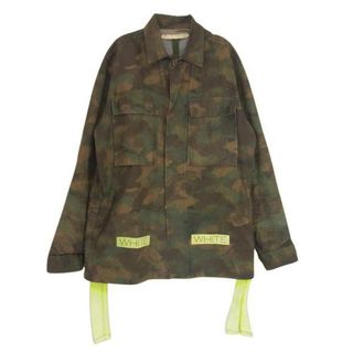 OFF-WHITE オフホワイト ジャケット Camouflage Field Jacket カモフラ フィールド ジャケット M【中古】