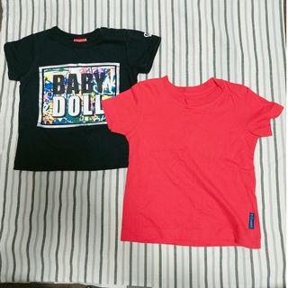 90cm　男の子半袖Tシャツ2点セット　ベビードール/西松屋(Tシャツ/カットソー)