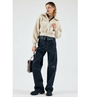 moussy - MOUSSY　HW COATED LOOSE STRAIGHT　新品タグ付き