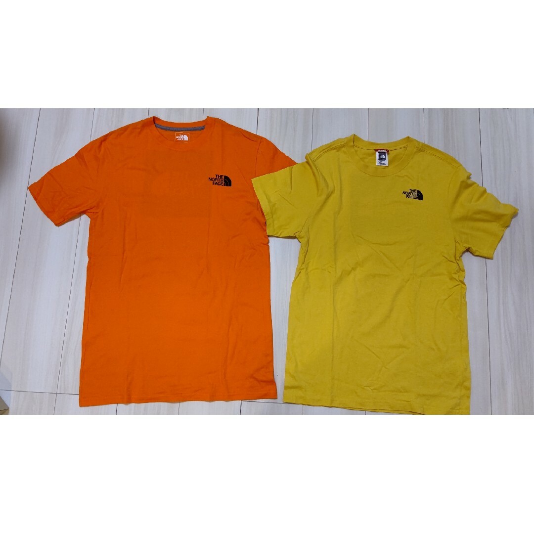 THE NORTH FACE(ザノースフェイス)のTHE NORTHFACE　 Tシャツ2枚セット　ビックロゴ  M〜Lサイズ相当 メンズのトップス(Tシャツ/カットソー(半袖/袖なし))の商品写真