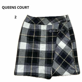 美品 QUEENS COURT クイーンズコート スカート 2