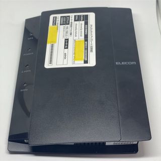 エレコム(ELECOM)のELECOM 無線LANルーター WRC-1167GHBK-S 現役バリバリ(その他)