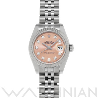 ロレックス(ROLEX)の中古 ロレックス ROLEX 179174G M番(2008年頃製造) ピンク /ダイヤモンド レディース 腕時計(腕時計)