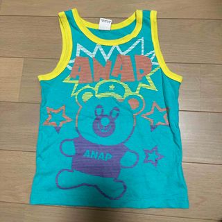 アナップキッズ(ANAP Kids)のコットン100 ANAP タンクトップ(Tシャツ/カットソー)