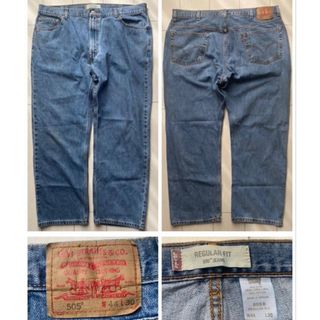 リーバイス(Levi's)の美品 LEVI'S 505 vintage stone wash W44 L30(デニム/ジーンズ)