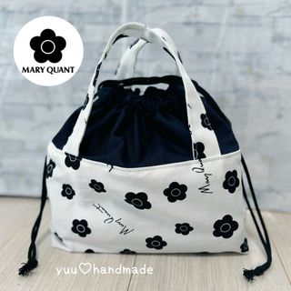 MARY QUANT - マリークワント︎♡トート型　お弁当袋　ランチバッグ　サブバッグ　 裏地付き