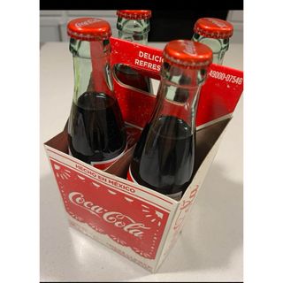 コカコーラ(コカ・コーラ)のコカコーラ　メキシコ産　メキシカンコーク355mL 4本セット箱付き(ソフトドリンク)