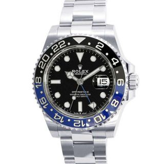 ROLEX - ロレックス GMTマスター2 デイト ランダムシリアル ルーレット 126710BLNR ROLEX 腕時計 黒文字盤