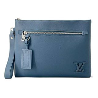 ルイヴィトン(LOUIS VUITTON)のルイヴィトン クラッチバッグ アエログラム・レザー ポシェット・IPAD M81029 ポーチ(セカンドバッグ/クラッチバッグ)