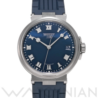 Breguet - 中古 ブレゲ Breguet 5517TI/Y1/5ZU ブルー メンズ 腕時計