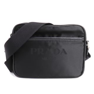 プラダ(PRADA)のPRADA プラダ トライアングルロゴ ショルダーバッグ ブラック 2VH144 2FM0 F0002 ユニセックス【中古】【美品】(ショルダーバッグ)