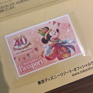 ディズニー(Disney)の東京ディズニーリゾート　株主パスポート(その他)