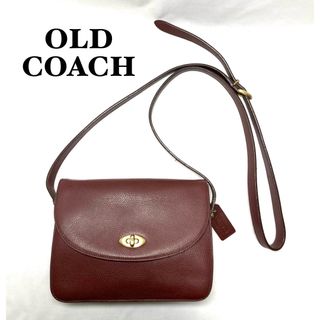 コーチ(COACH)の【美品】COACH オールドコーチ　ショルダーバッグ　イタリア　3170-287(ショルダーバッグ)