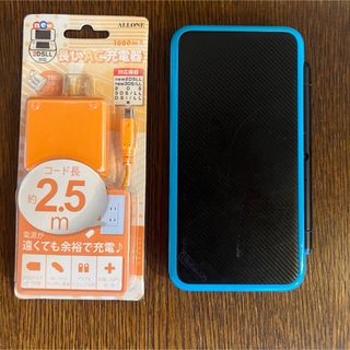 ニンテンドー2DS(ニンテンドー2DS)の2DSLL ターコイズ ブラック 動作品 Nintendo ニンテンドー (携帯用ゲーム機本体)