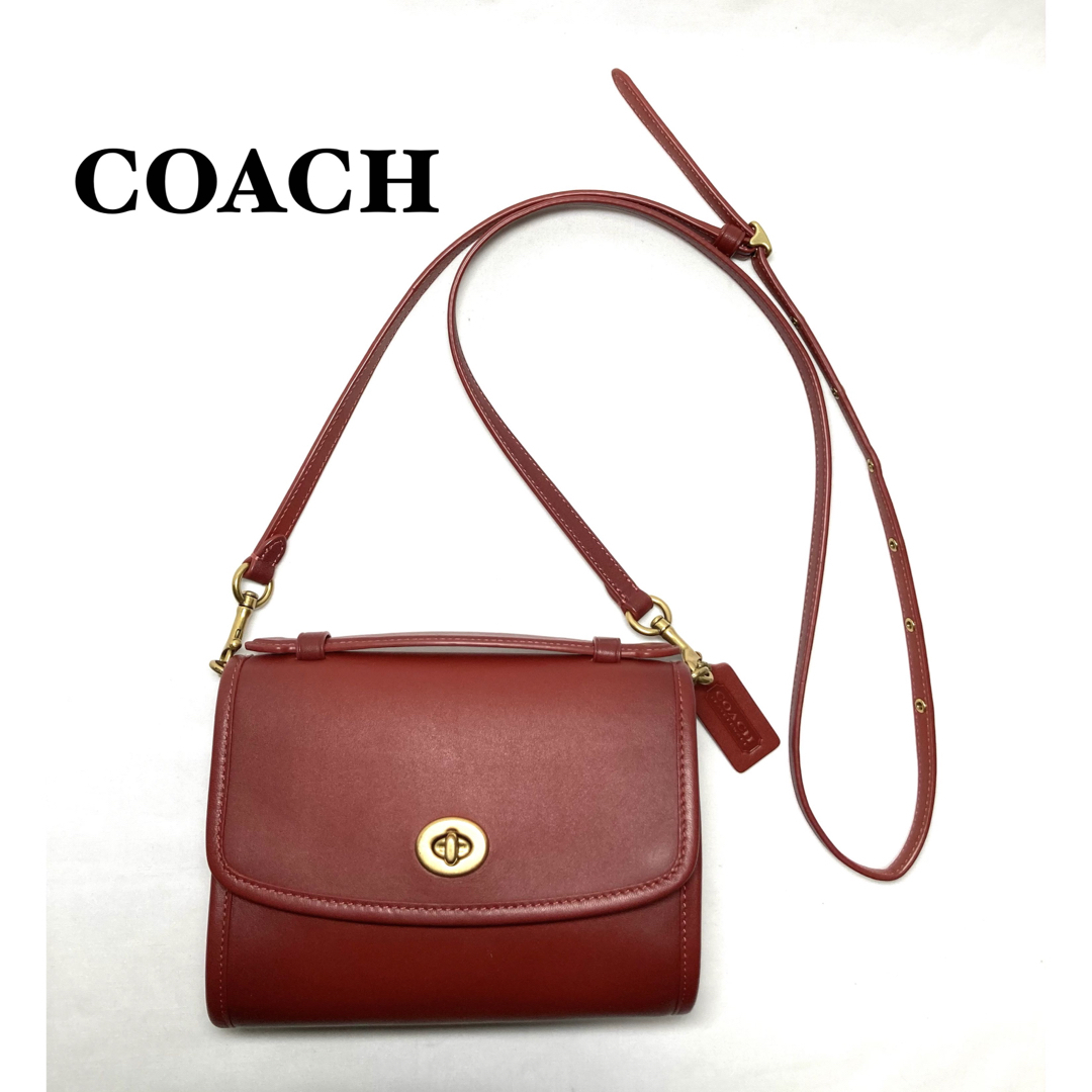 COACH(コーチ)の【美品】COACH オールドコーチ　ショルダーバッグターンロック　C3486 レディースのバッグ(ショルダーバッグ)の商品写真