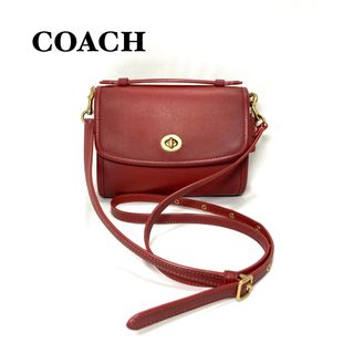 COACH - 【美品】COACH オールドコーチ　ショルダーバッグターンロック　C3486