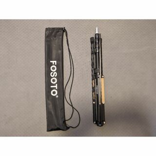 FOSOTO ライトスタンド ロックナット式 ５段伸縮