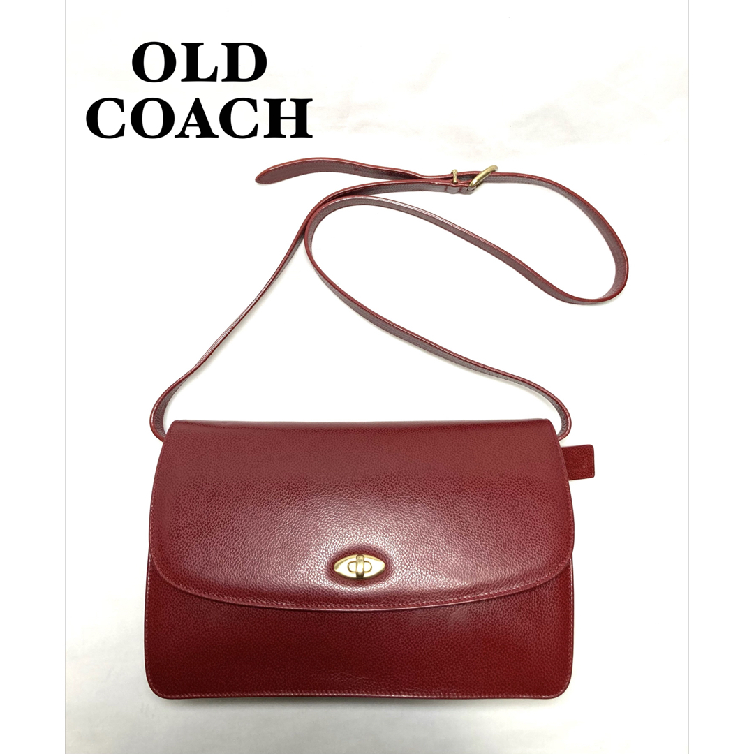 COACH(コーチ)の【美品】COACH オールドコーチ　イタリア　ショルダーバッグ　C5E-4403 レディースのバッグ(ショルダーバッグ)の商品写真