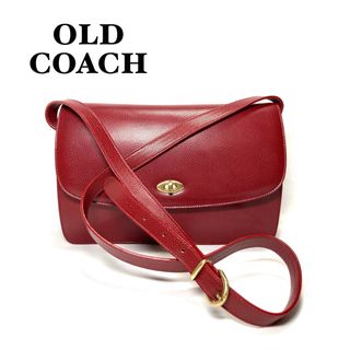 コーチ(COACH)の【美品】COACH オールドコーチ　イタリア　ショルダーバッグ　C5E-4403(ショルダーバッグ)