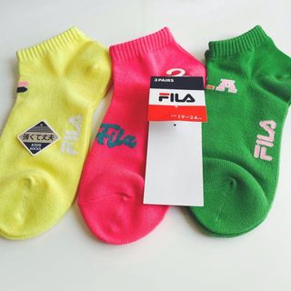 FILA - 新品　FILA 靴下　サイズ　19-24  kids ソックス