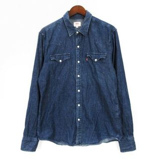 リーバイス(Levi's)のリーバイス クラシック ウエスタンシャツ デニム 長袖 インディゴ M(シャツ)