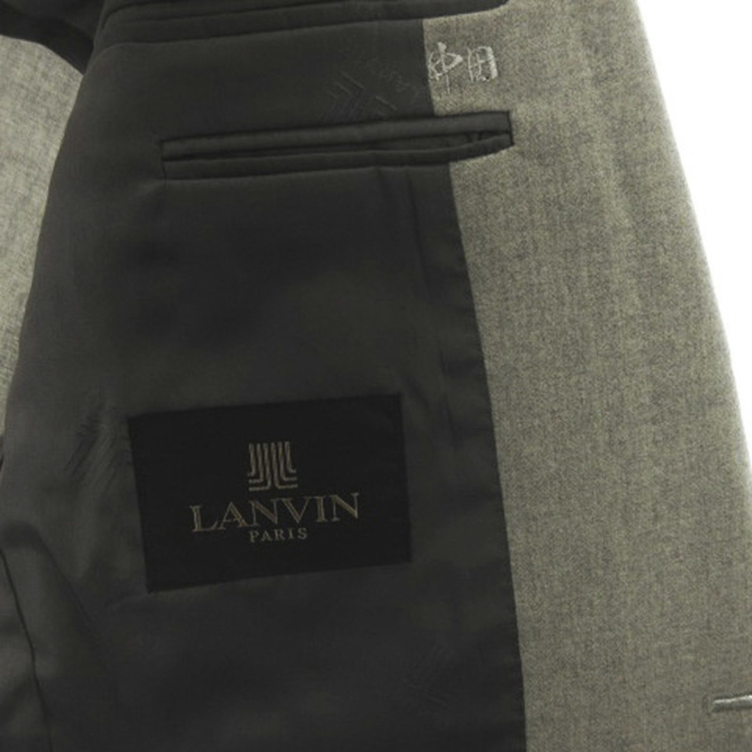 LANVIN(ランバン)のランバン LANVIN テーラードジャケット ウール グレー 240517E メンズのジャケット/アウター(テーラードジャケット)の商品写真