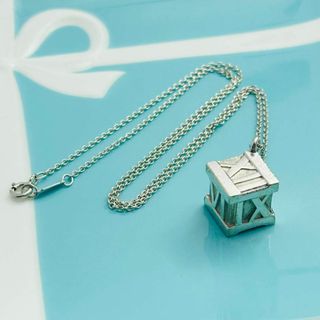 ティファニー(Tiffany & Co.)のTiffany ティファニー　ネックレス　アトラス　キューブ　ラージ(ネックレス)