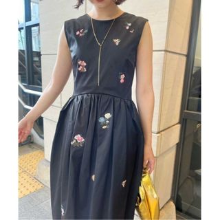 Ameri VINTAGE - アメリ AMERI EMBROIDERY DRESS 