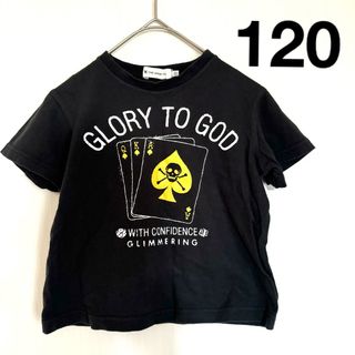 ● THE SHOP TK ドクロ トランプ ダイス ロゴ Tシャツ 120 ●