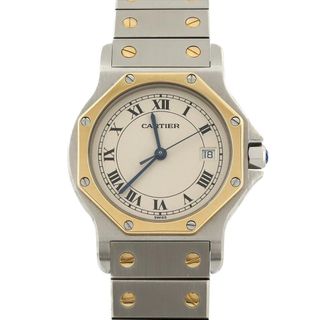 カルティエ(Cartier)のカルティエ サントスオクタゴンLM コンビ W2001583 SSxYG クォーツ(腕時計(アナログ))