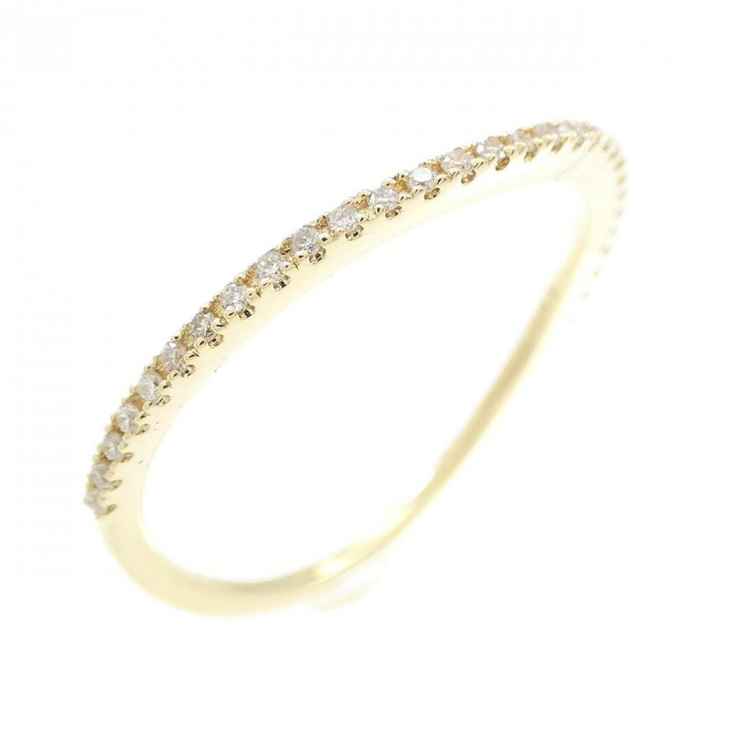 【新品】K18YG ダイヤモンド リング 0.07CT レディースのアクセサリー(リング(指輪))の商品写真