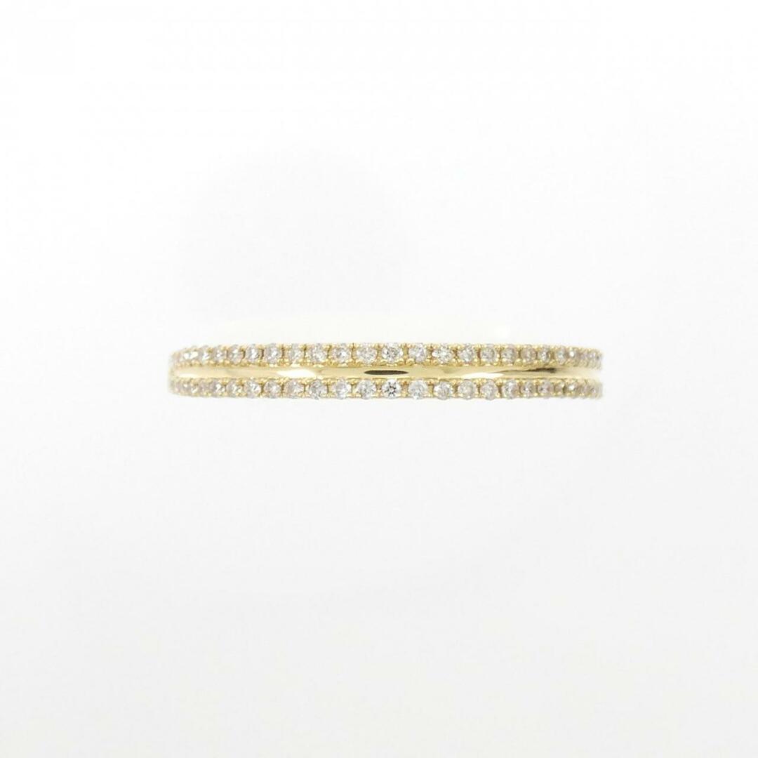 【新品】K18YG ダイヤモンド リング 0.16CT レディースのアクセサリー(リング(指輪))の商品写真