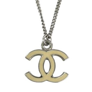 シャネル(CHANEL)の[USED/中古]CHANEL シャネル ネックレス・チョーカー ココマーク アイボリー リバーシブル 05V シルバー 中古(ネックレス)