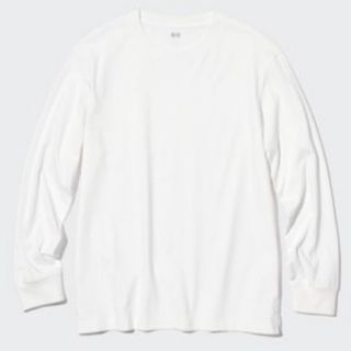 ユニクロ(UNIQLO)のエアリズムコットンクルーネック　長袖Tシャツ　ユニクロ(Tシャツ/カットソー(半袖/袖なし))