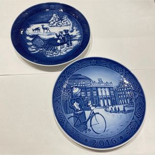 ロイヤルコペンハーゲン(ROYAL COPENHAGEN)のロイヤルコペンハーゲン♦︎イヤープレート 2002 2016(食器)