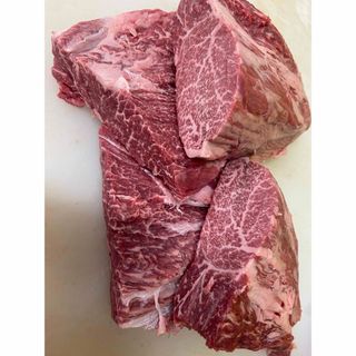 黒毛和牛A5ランク　ウワミスジ、小三角焼肉用。(肉)