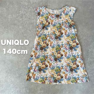 ユニクロ(UNIQLO)のユニクロ×EPICEコラボ　UTワンピース　花柄ワ(ワンピース)